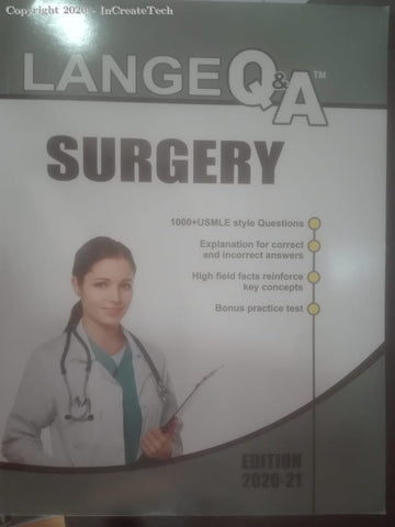 LANGE Q&A SURGERY,6E