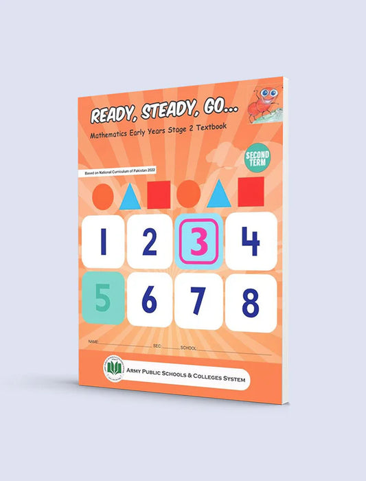 Apsacs Ready, Steady, Go Mathematics Early Years Stage 2 Textbook Second Term
