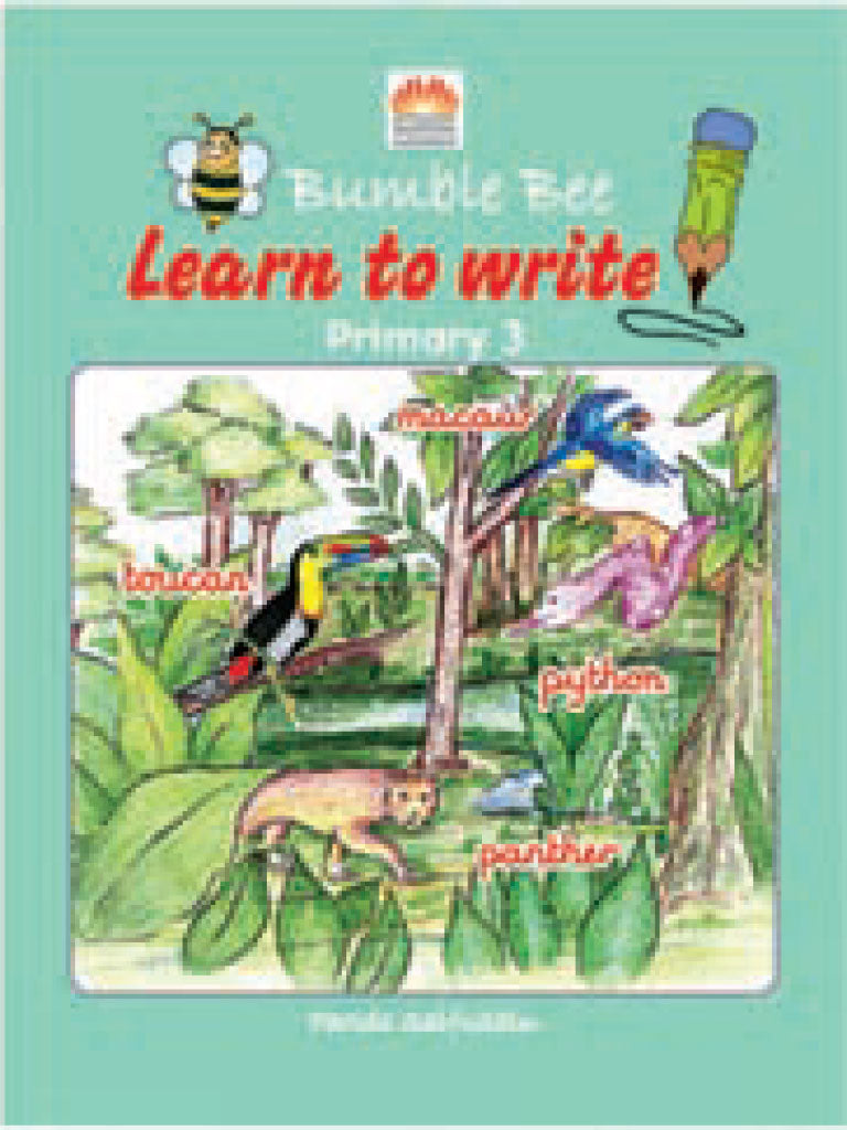 Sunrise Publication Bumble Bee Learn to Write Primary 3