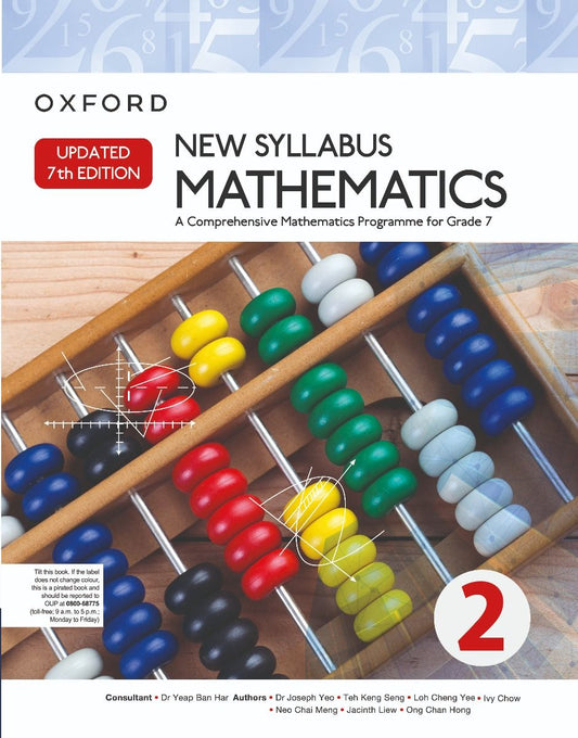 New Syllabus Mathematics Book 2 Updated 7th Edition D2 Updated 7th Edition