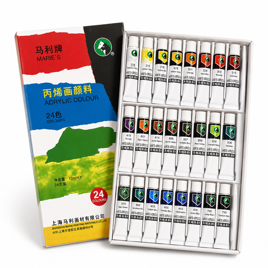 Marie's Acrylic Painting Colors Set 24