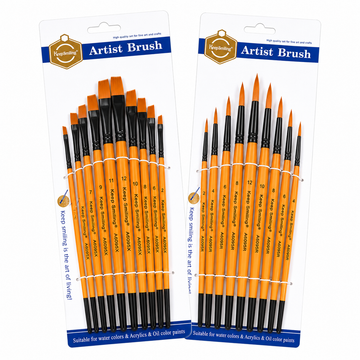 Keep Smiling Artist Brush Set of 10