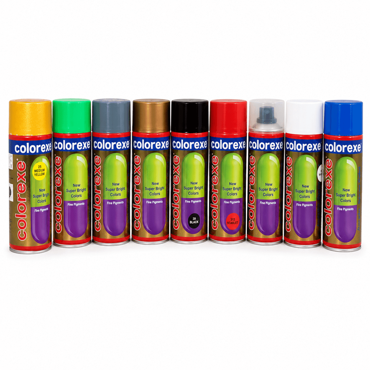 Colorexe Spray Paint — Super Bright Colors