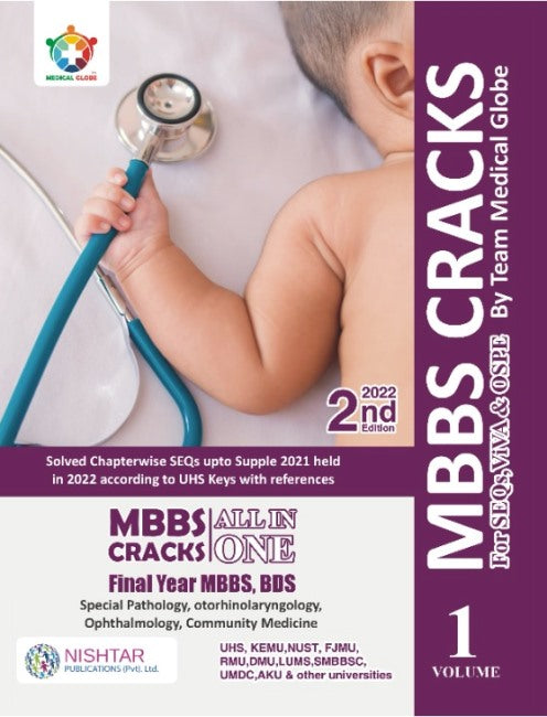 MEDICAL GLOBE MBBS CRACK SEQS, VIVAA & OSPE FINAL YEAR MBBS (BOTH VOLUMES)