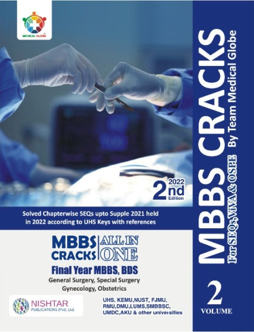 MEDICAL GLOBE MBBS CRACK SEQS, VIVAA & OSPE FINAL YEAR MBBS (BOTH VOLUMES)