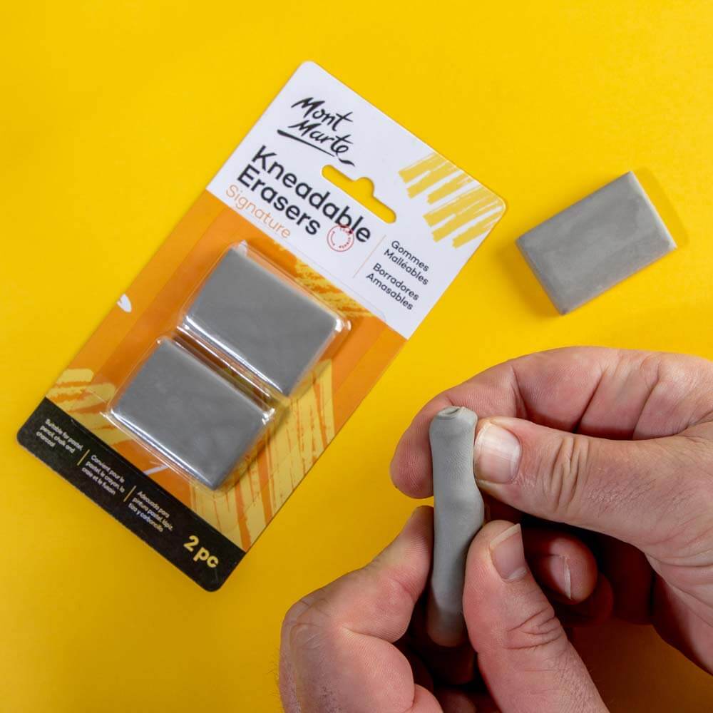 MONT MARTE KNEADABLE ERASER 2 PCS
