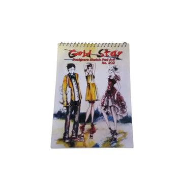 Gold Star Designers Sketch Pad A4
