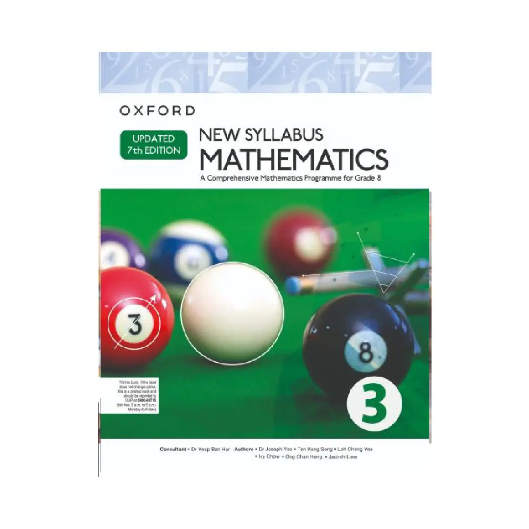 Oxford New Syllabus Mathematics Book (7th Edition Grade 8)