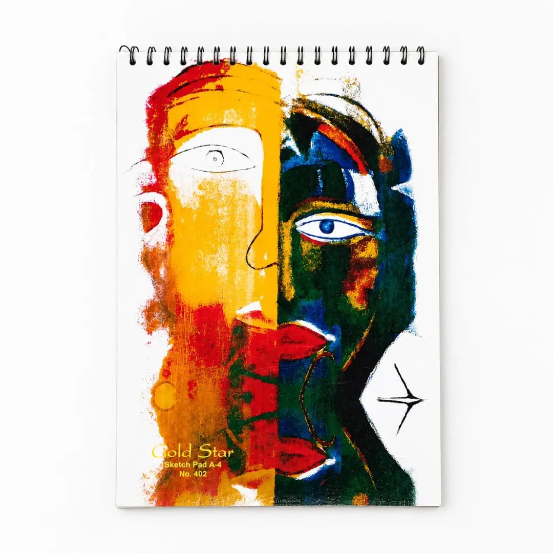 Gold Star Sketch Pad A4 — Spiral