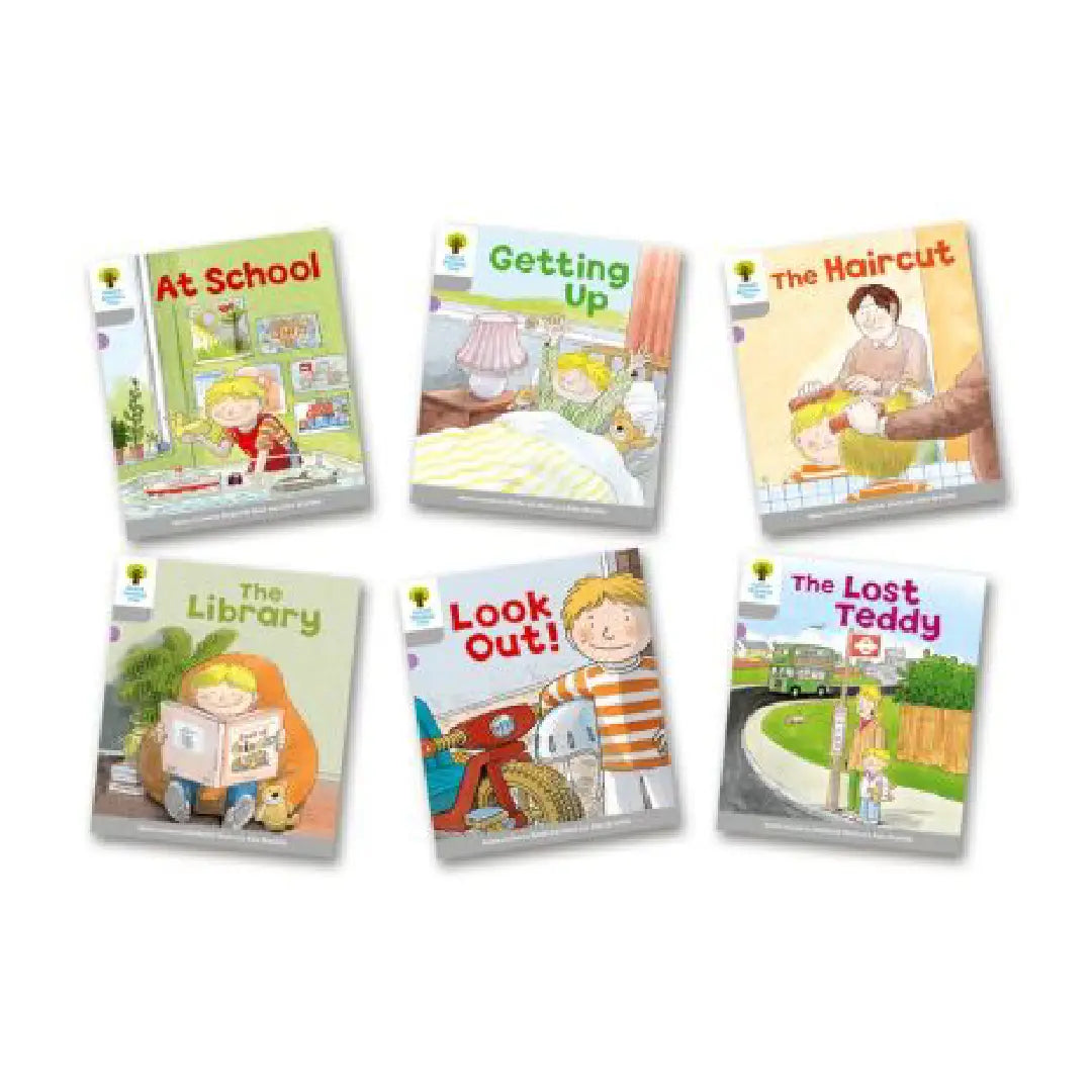 Oxford Reading Tree-Level 1-Wordless Stories A Pack of 6 (Pre-Primary)