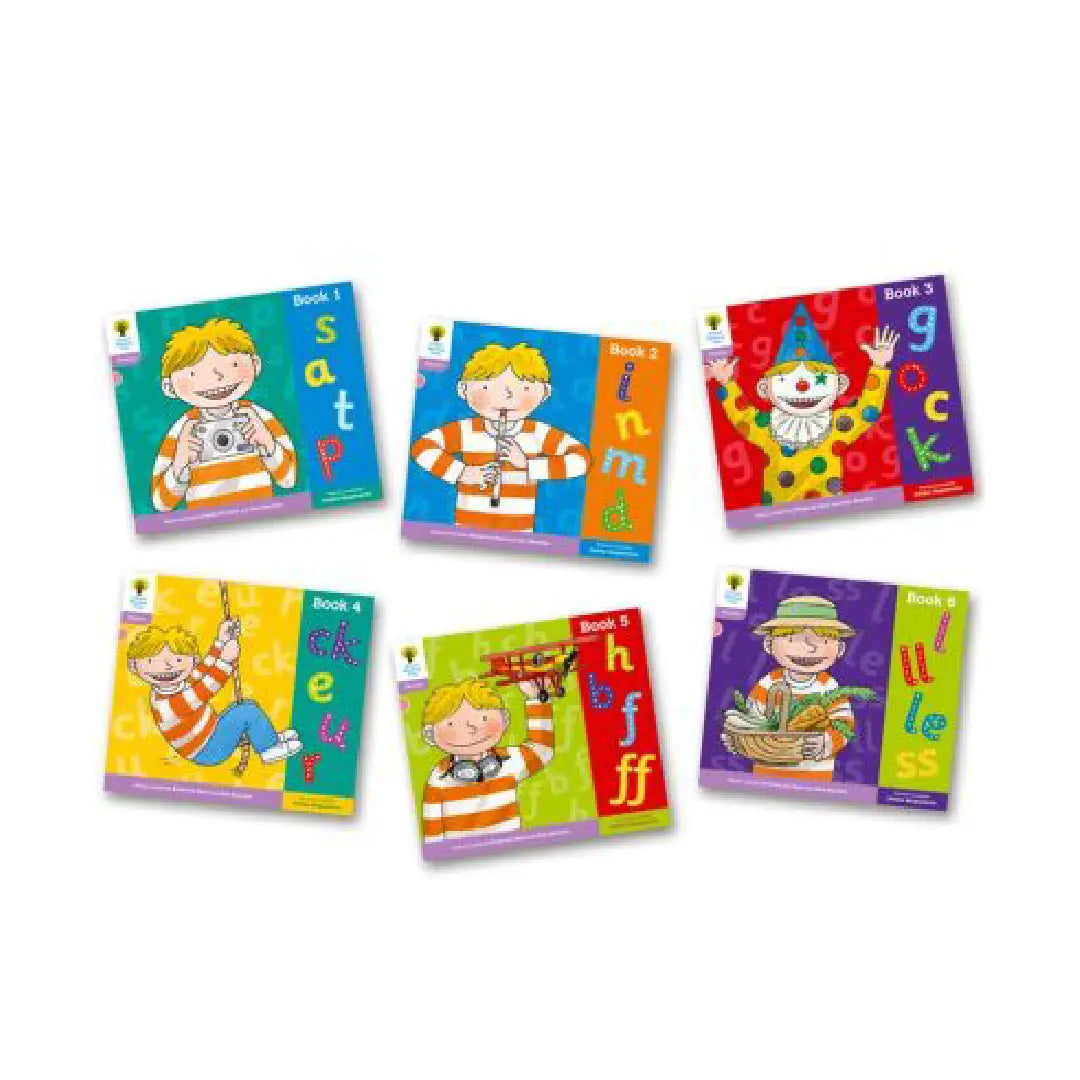Oxford Reading Tree Level 1+ Floppy's Phonics Sounds and Letters Pack of 6 (Pre-Primary)