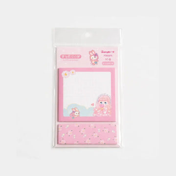 Anime Girl Sticky Note Set — 60 Sheets