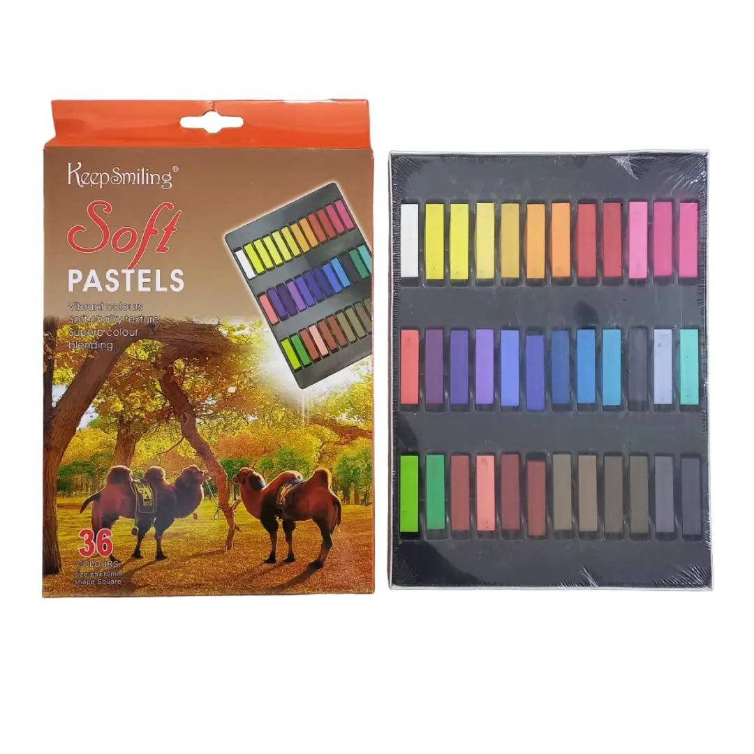 Keep Smiling Soft Pastels Set of 36