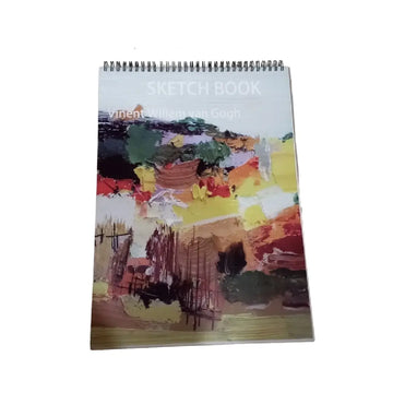 Sketch Book Scholar Sheet Quarter Size — Portrait Spiral