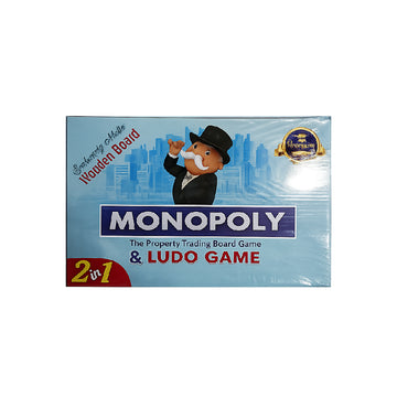 Monopoly & Ludo Game 2 in 1 Game