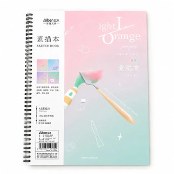 Aiben A3 Sketch Book — Spiral