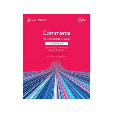 Cambridge Commerce for O Level Coursebook -Third Edition