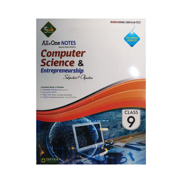 CAPTAIN SERIES (SHARRAH) — All in One Notes Computer Science & Entrepreneurship New Edition 2026-27 (Class 9)