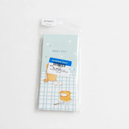 M&G Bread Shop Sticky Notes Pad