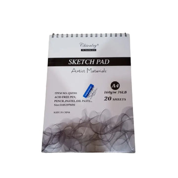 Sketch Pad A4 — Spiral (20 Sheets)