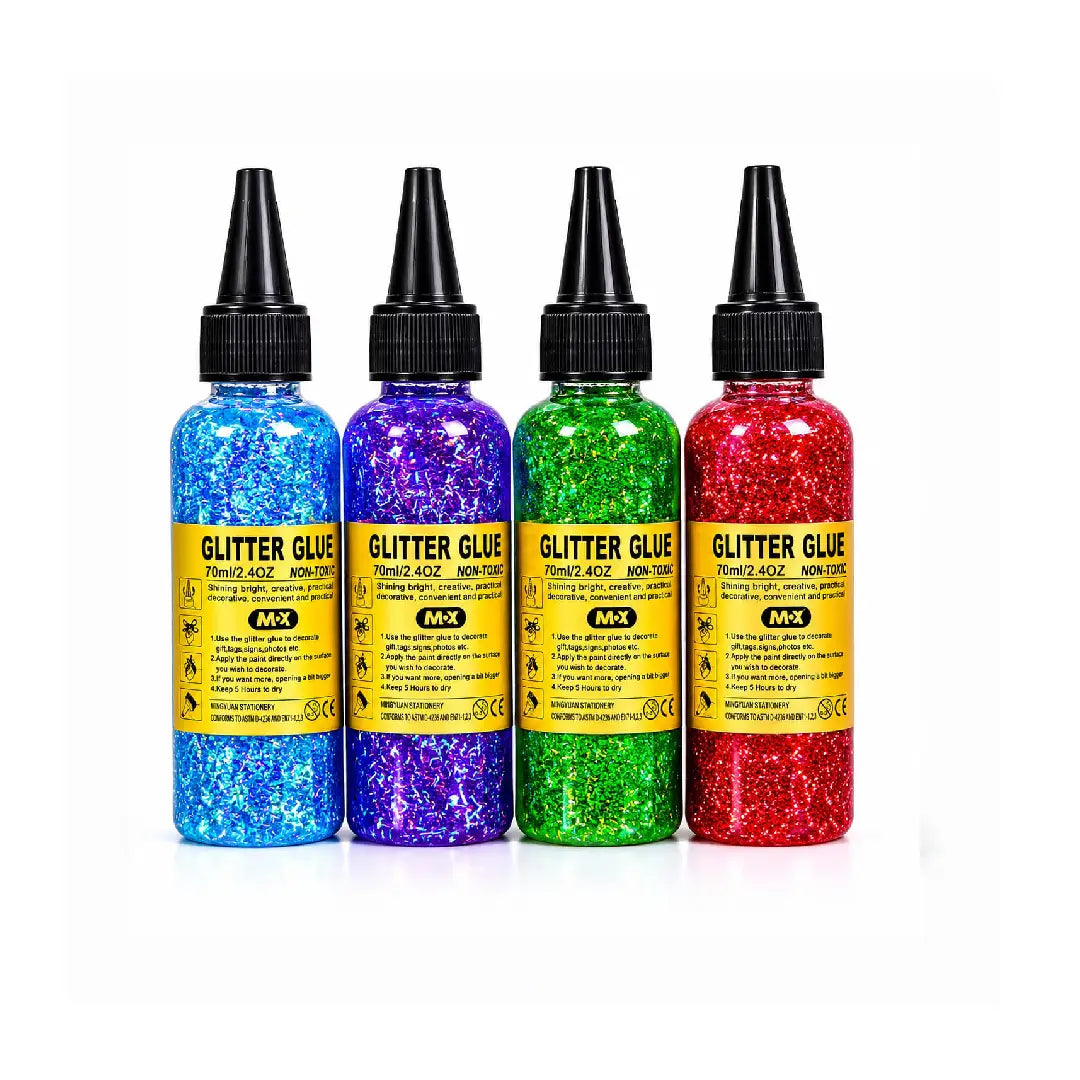 Glitter Glue — 4 Colours (70ml)