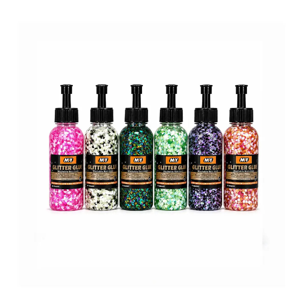 M.Y Glitter Glue  — 6 Colours (120ml)
