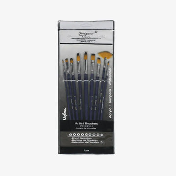 Giorgione Artist Round Brushes Set — 9 Pcs