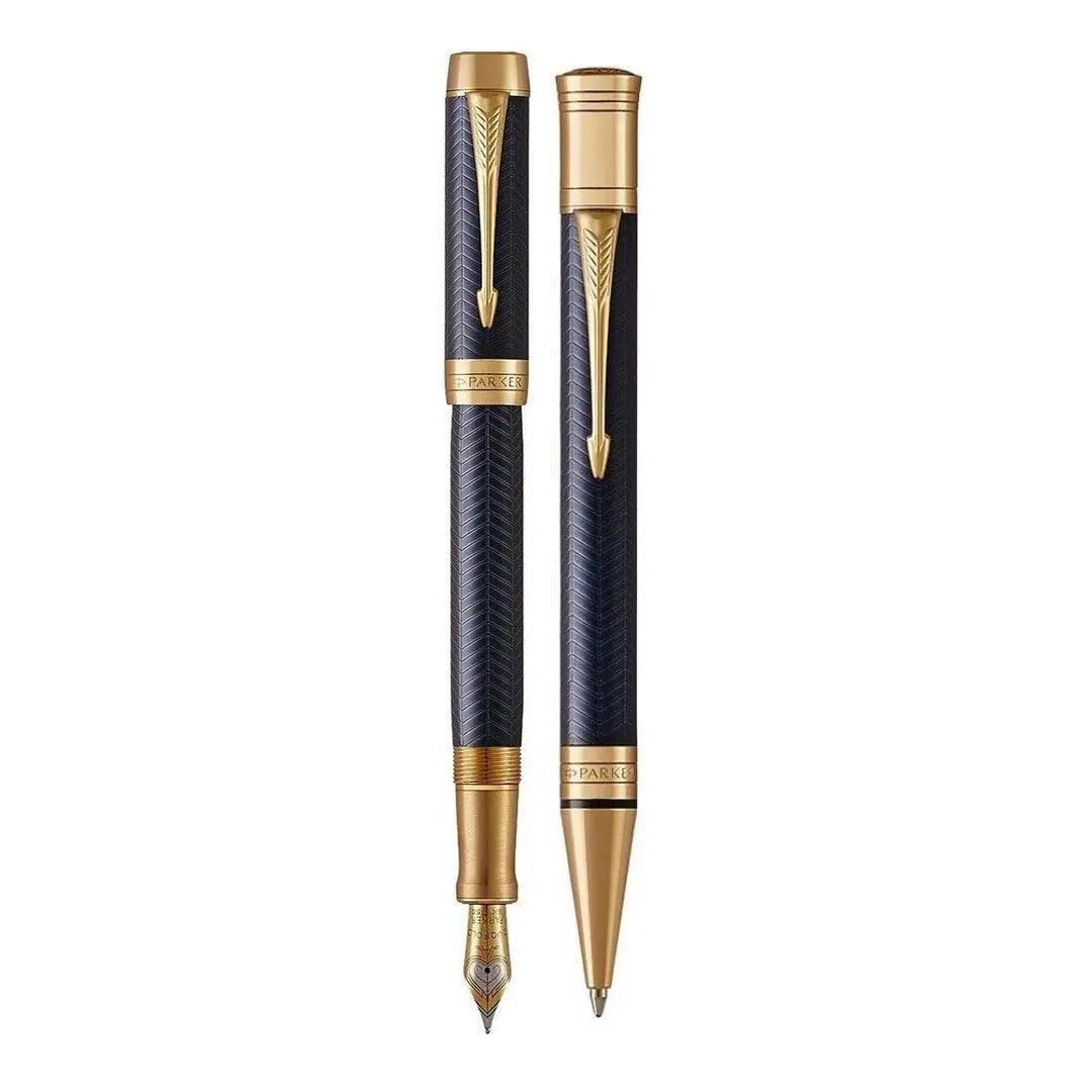 Parker Duofold - Prestige Blue Chevron GT Cent