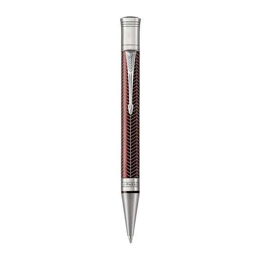 Parker Duofold - Prestige Burgundy Chevron CT - CENT