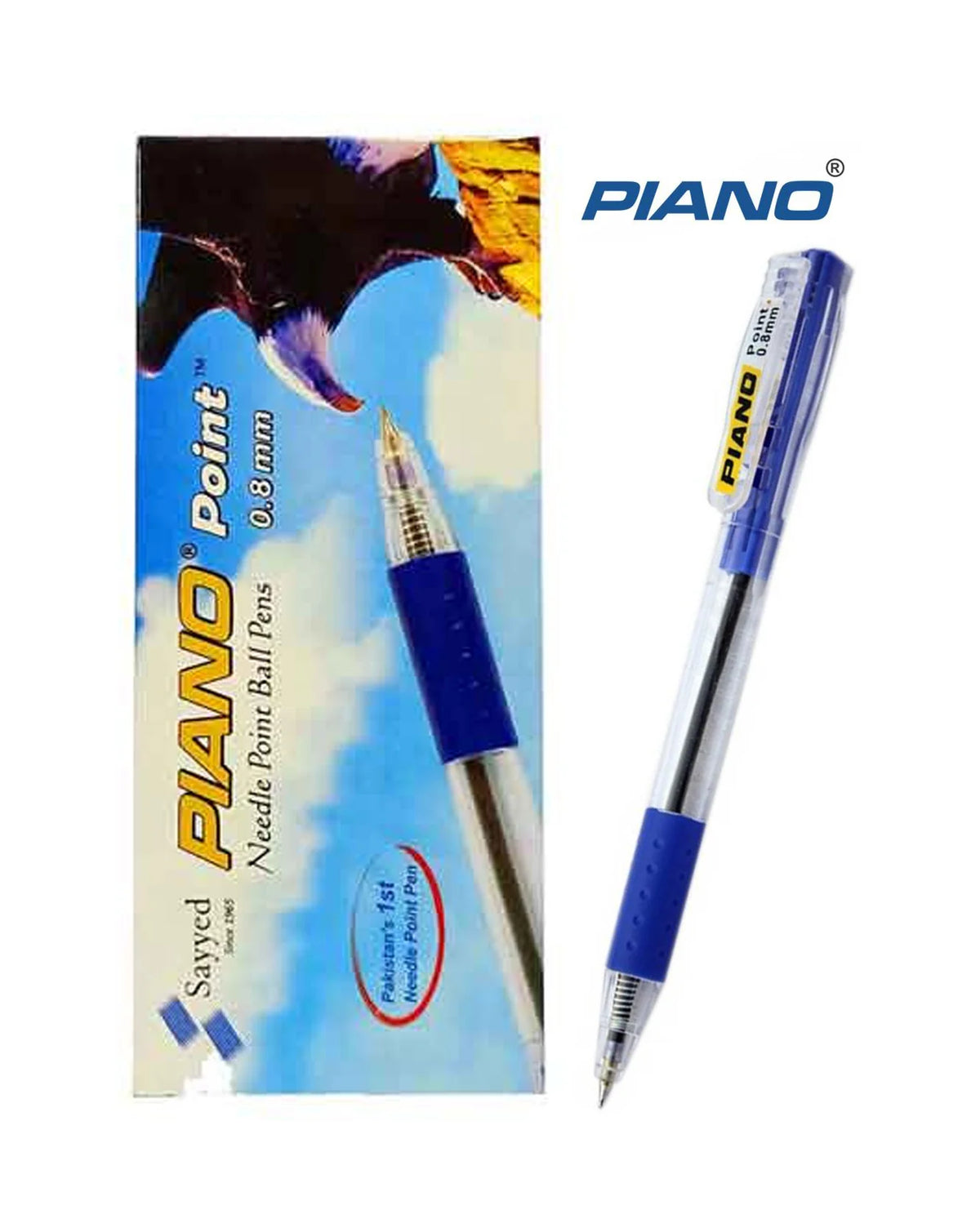 PIANO POINT NEEDLE POINT BALL PEN 0.8MM NIB