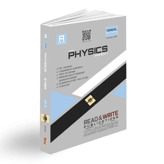 291 Physics A Level Paper 1 Classified/Topical Solved MCQs