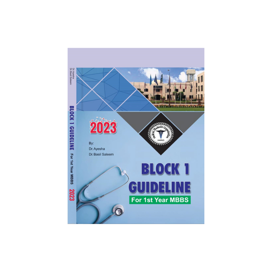 Block 1 Guideline For 1st year MBBS