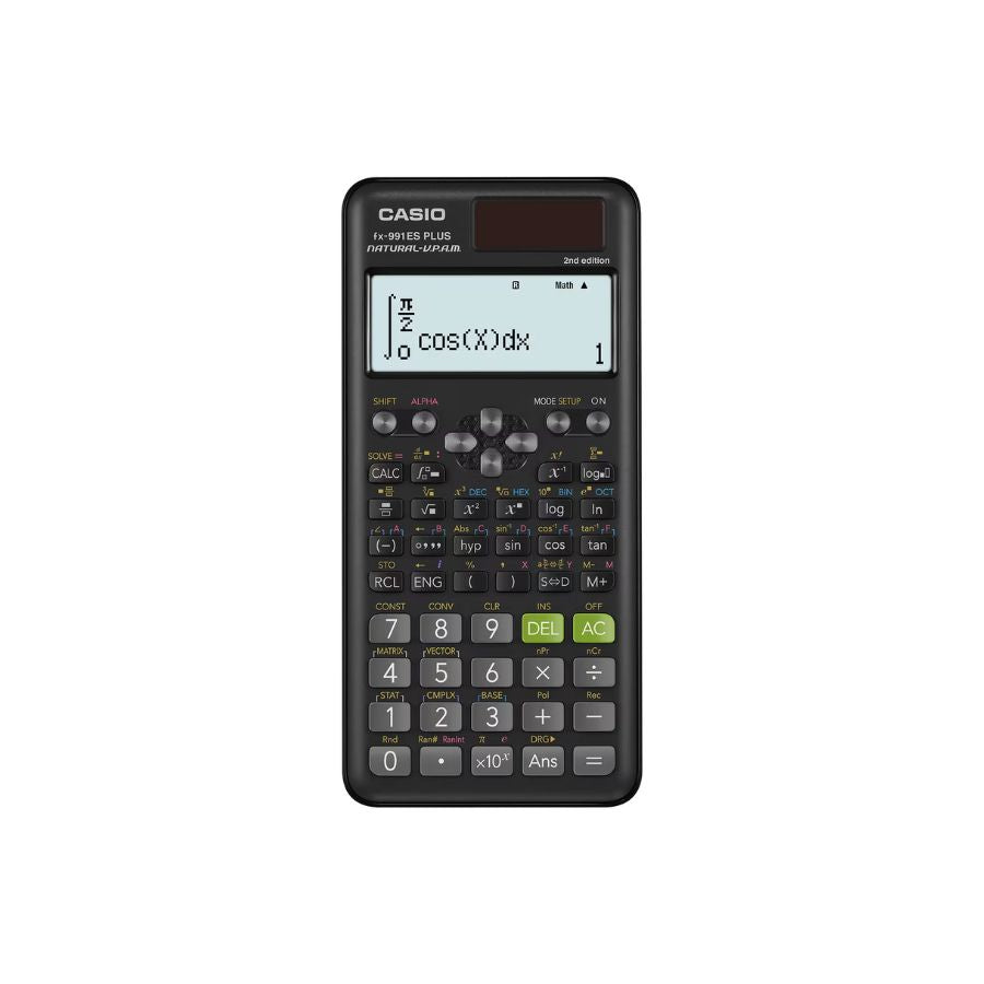 CASIO SCIENTIFIC CALCULATOR FX-991ES PLUS 2ND EDITION 417 FUNCTIONS (ORIGINAL)