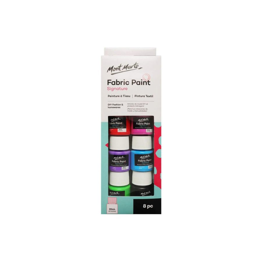 Fabric Paint Set Signature 8pc x 20ml