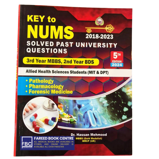 Key to NUMS Solved Past Questions 3rd year