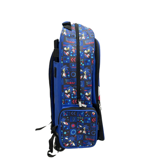 Smiggle Sonic the Hedgehog Kids Trolley School Bag