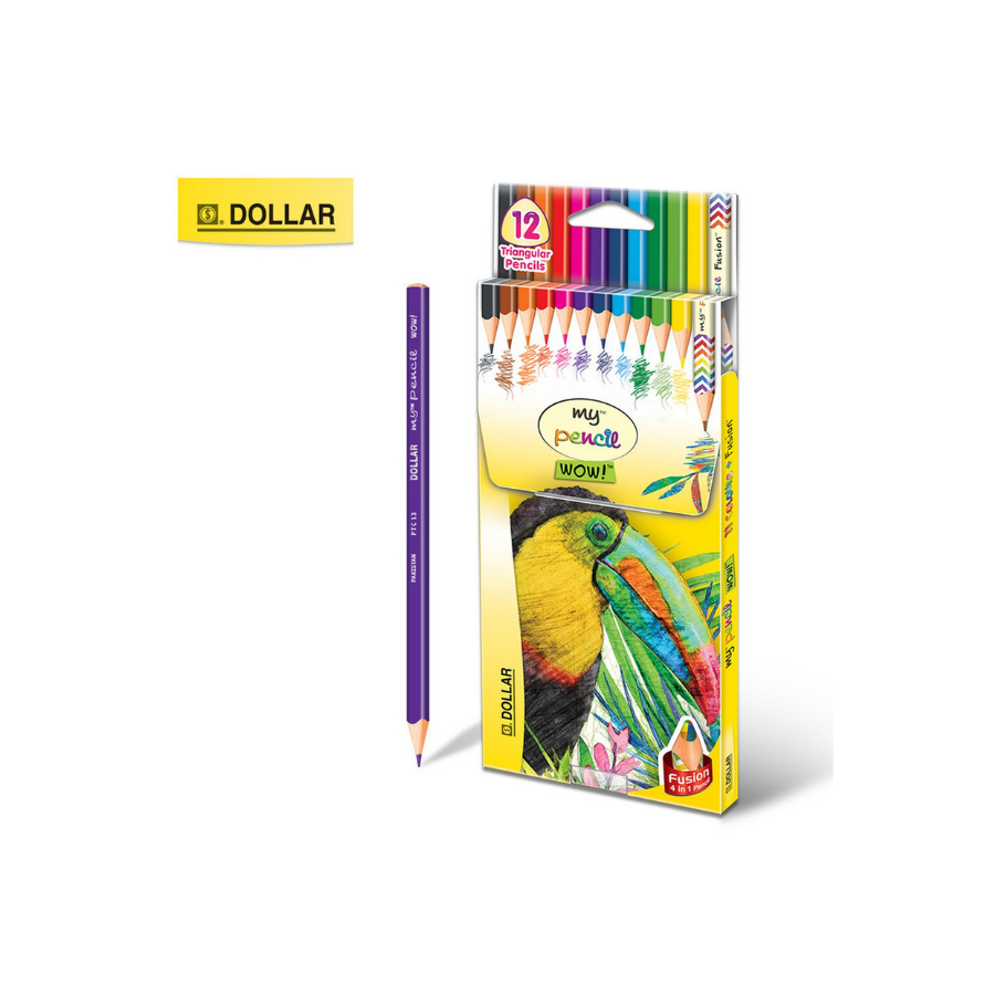 Dollar My Pencil Color Full Size And Small Size  12's Box