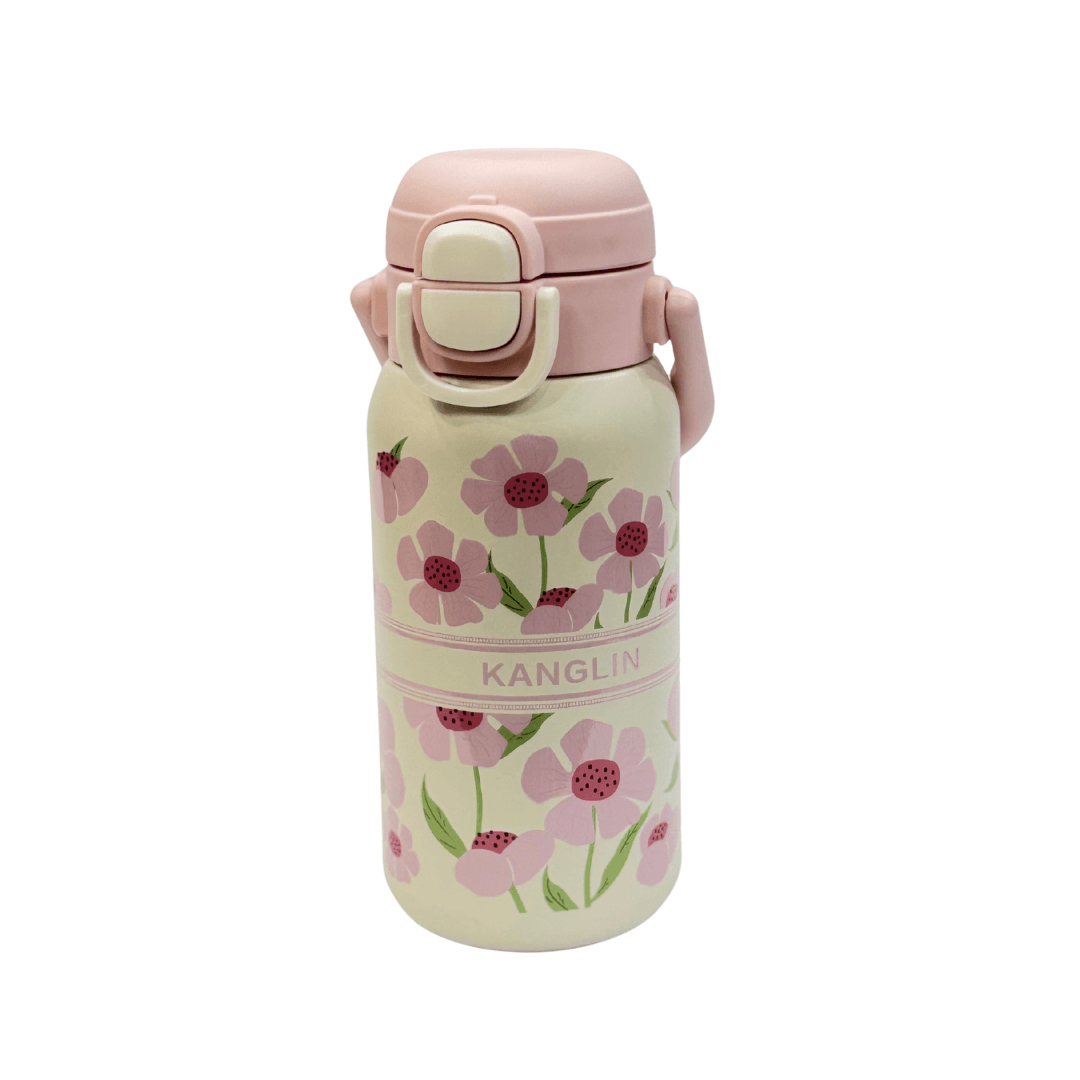 KANGLIN Dual-Function Insulated Kids Water Bottle