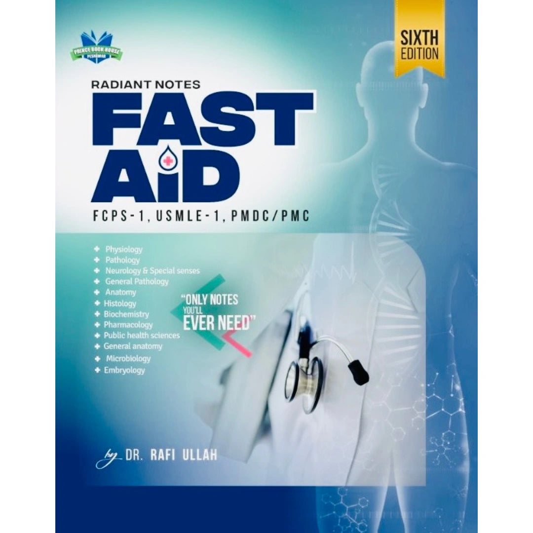Fast Aid Rafiullah Fast Aid Fcps part 1 by Rafiullah 6th Edition – Fareed Book Centre