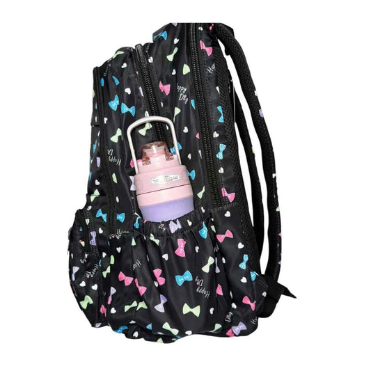 Libangda Girls Backpack For School & College - Smoky Black