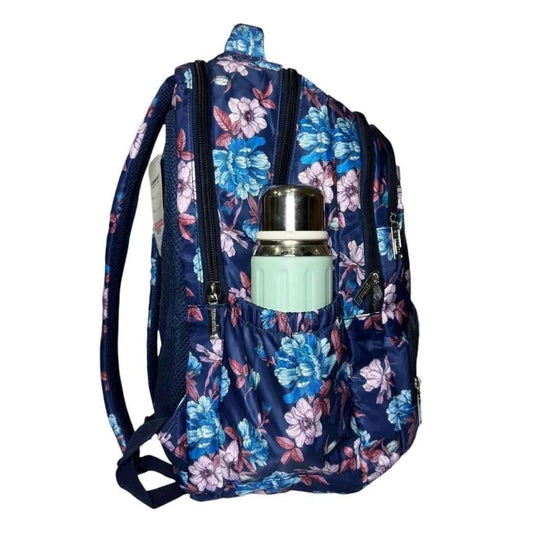 Libangda Girls Backpack For School & College - Metallic Blue