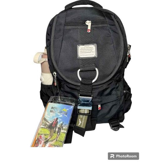 Royal Mountain Backpack 5901 - Jet Black