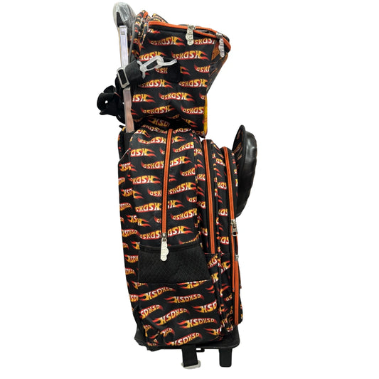 Monster Truck 3-in-1 Kids Trolley School Bag Set – Backpack, Lunch Bag & Pouch