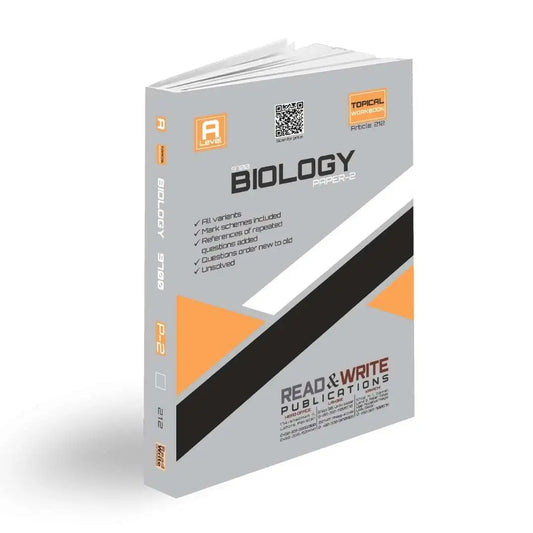 212 Biology A Level Paper 2 Topical workbook