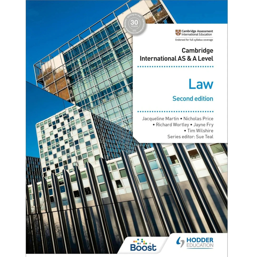 Cambridge International AS and A Level Law Second Edition: Hodder Educ ...