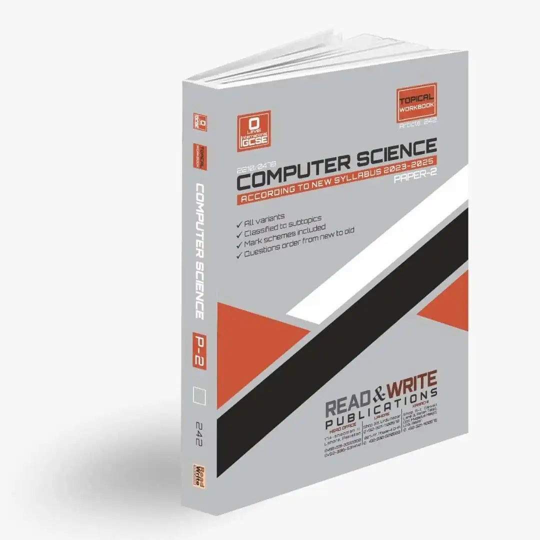 Modulus Computer Science O Level 242 Computer Science O Level/IGCSE Paper-2 Topical Workbook – Fareed ...