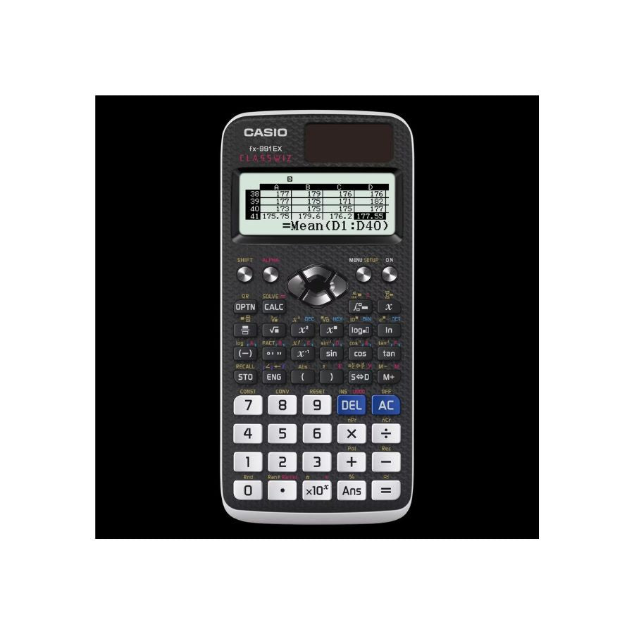 CASIO SCIENTIFIC CALCULATOR CLASSWIZ FX-991EX 552 FUNCTIONS DUAL POWER (ORIGINAL)