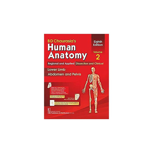 Human Anatomy Lower Limb Abdomen And Pelvis By Bd Chaurasia  Vol 2 (9th Edition)