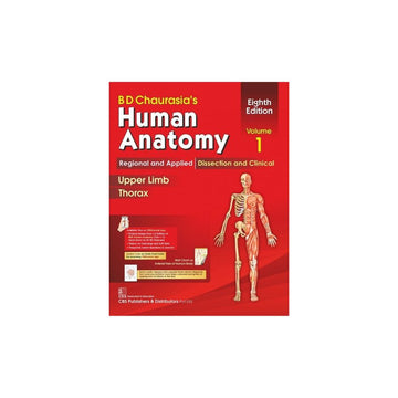 Human Anatomy Upper Limb Tharax By Bd Chaurasia  Vol 1 (9th Edition)