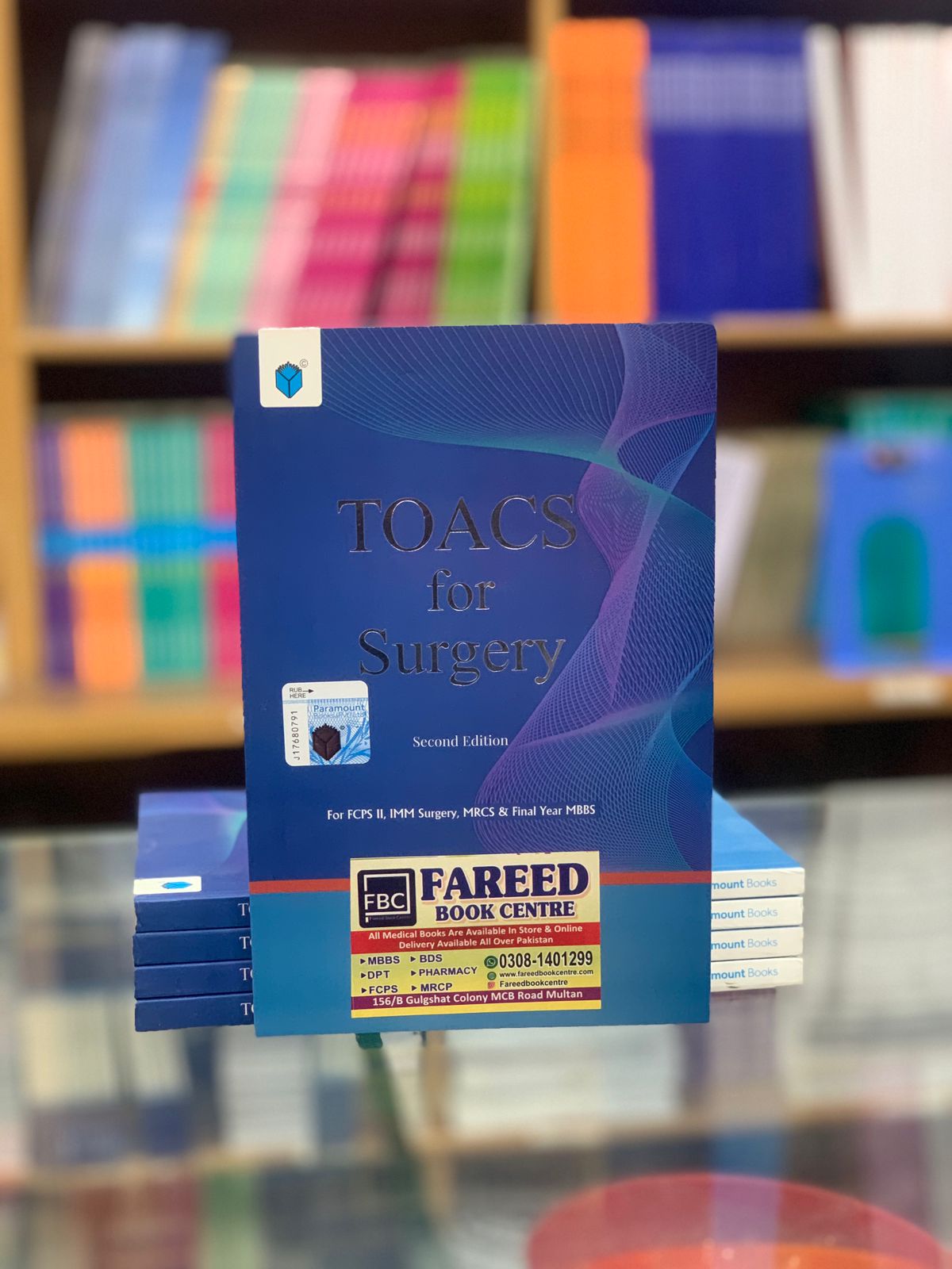 TOACS FOR SURGERY 2ND EDITION BY SHIREEN RAMZANALI
